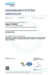 ISO-50001-2018 Management System Certificate